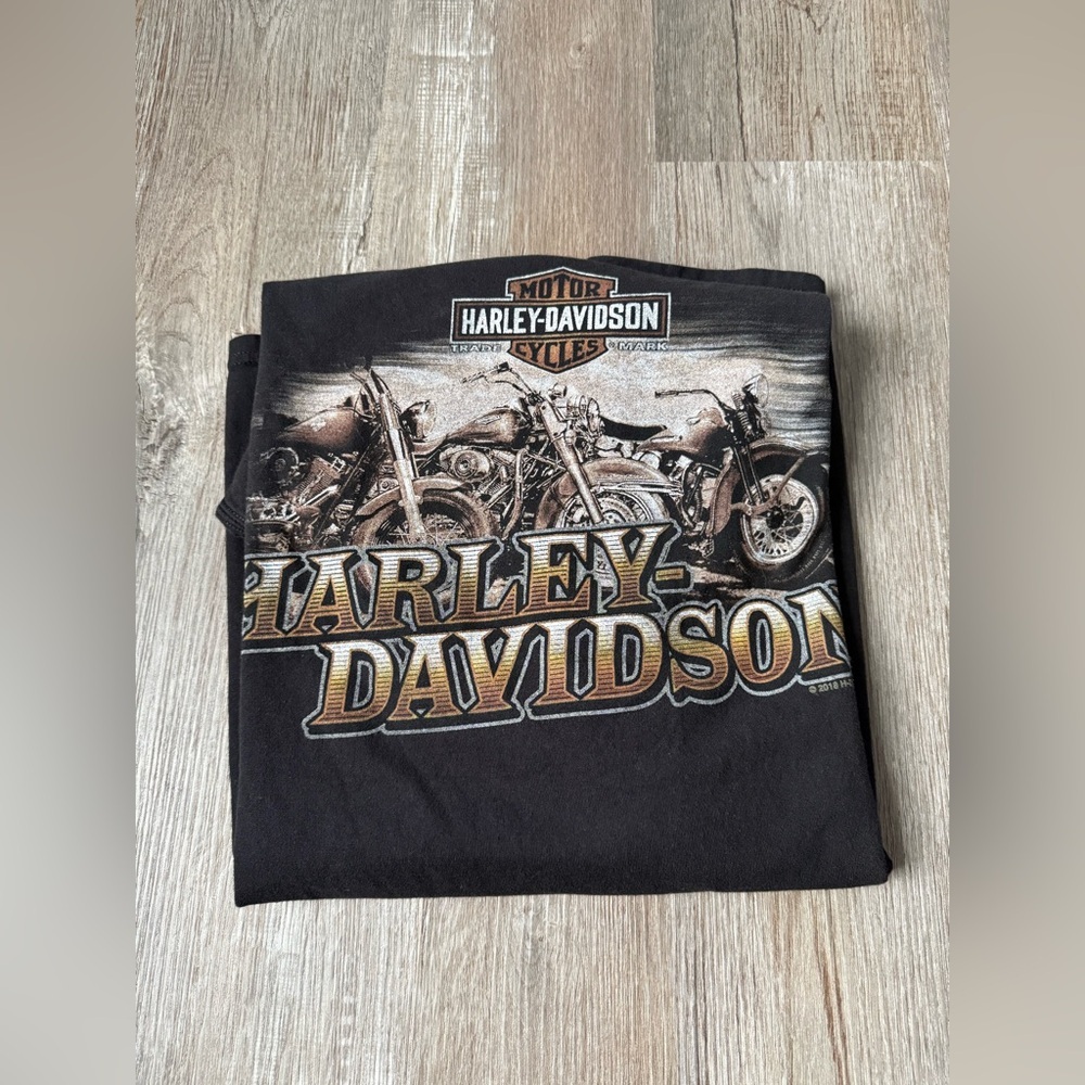 Harley Davidson 2018 Black Graphic T-Shirt Biker San Juan Puerto Rico Size 3XL